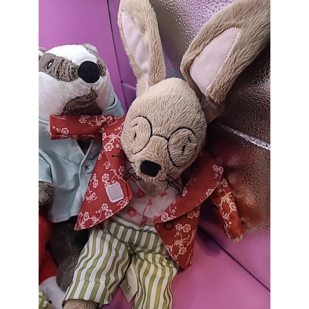 Ikea Plush Lot (4)‎ Rabbit Badger